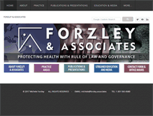 Tablet Screenshot of micheleforzley.com